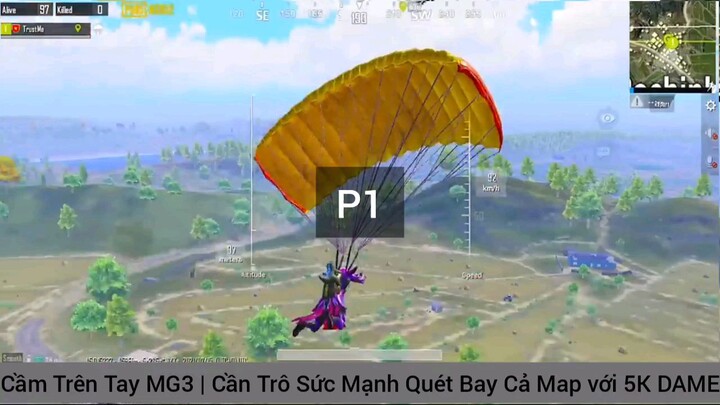 Cầm Trên Tay MG3 | Cần Trô Sức Mạnh Quét Bay Cả Map với 5K DAME #1