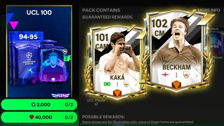 I Packed Almost Every UCL Players + Hunt for Kaka & Beckham Begins - FC Mobile 24