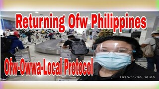 OFW OWWA LOCAL PROTOCOL RETURNING OFW