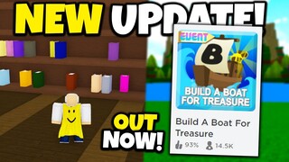 *NEW* UPDATE IS OUT!! (event) | Build a boat for Treasure ROBLOX