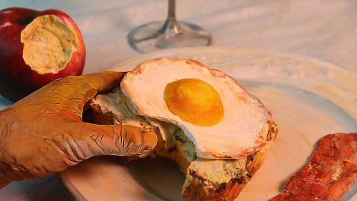 What was Van Gogh's dinner like? This stop-motion animation shows you!