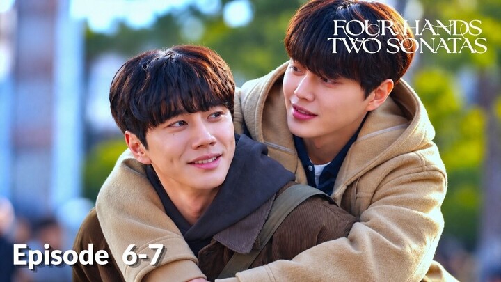 Four Hands Two Sonatas Episode 6-7 Subtitle Bahasa Indonesia