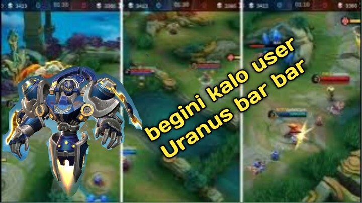 Begini akibatnya kalo user Uranus mukl..!