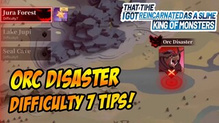 TIPS MENGALAHKAN ORC DISASTER SUBJUGATION DIFFICULTY 7 - TENSURA : KING OF MONSTER INDONESIA