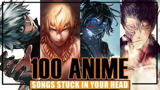 TOP 100 ANIME OPENING SONGS STUCK IN YOUR HEAD!