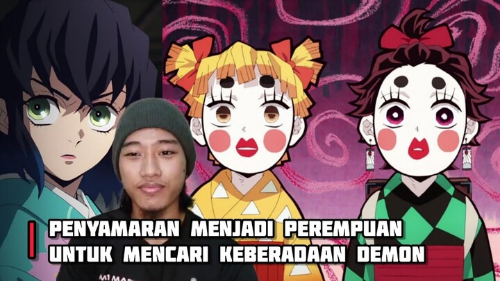 MENYAMAR MENJADI PEREMPUAN UNTUK MENCARI DEMON | DEMON SLAYER S2 EP2