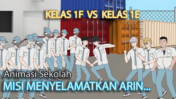 MISI MENYELAMATKAN ARIN DARI KELAS 1E - Animasi Sekolah