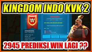 PREDIKSI KINGDOM INDONESIA 2945 BAKAL WIN KVK 2 NANTI ??