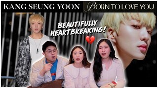 강승윤 (KANG SEUNG YOON) - 'BORN TO LOVE YOU' M/V REACTION 😭 HEARTBREAKING! 💔 | SIBLINGS REACT