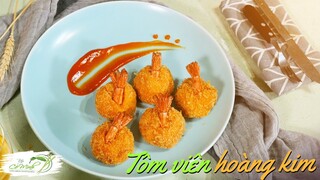 Món ngon mùa NOEL - Làm TÔM VIÊN HOÀNG KIM giòn rụm - Cripsy Shrimp balls | Bếp Cô Minh Tập 252
