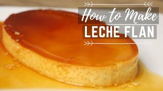 How To Make Leche Flan - Pinoy Recipe (Christmas Recipes)