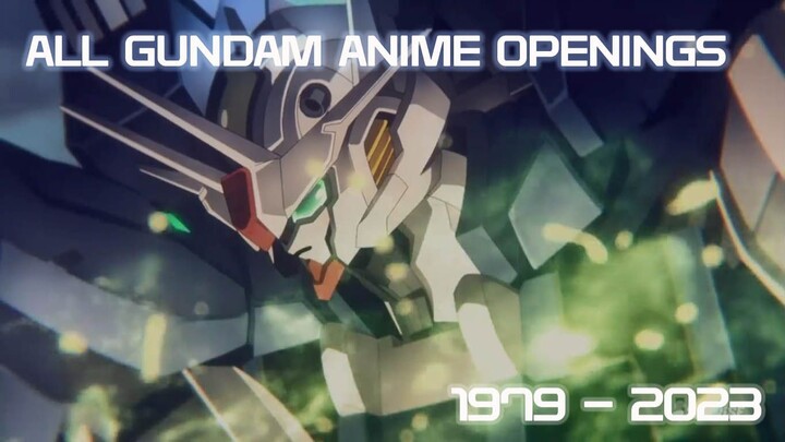 All Gundam Anime Openings(1979-2023)