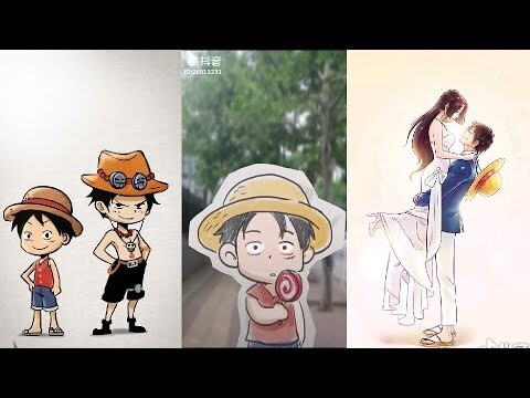 TIKTOK-China- Thánh vẽ truyện trên TIKTOK là Fan của ONE PIECE #8