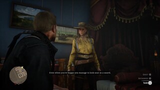 Sadie Adler and Arthur spend quality time together - Red Dead Redemption 2