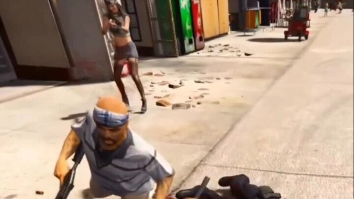 She Made Sure Nobody Escaped 😈💀 | GTA V Gags | Wasted Again