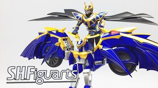 เครื่องรางหมดพิมพ์! Bandai shf Night Rider ชุดเอาชีวิตรอด Kamen Rider Dragon Rider Gale Black Wing D