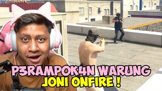 P3RAMPOKAN DI WARUNG 5 POLISI DOWN!  - GTA V Roleplay
