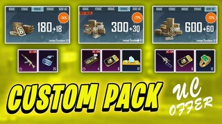 CUSTOM PACK IN PUBG MOBILE | NEW EVENT IN PUBG MOBILE | HARDMANTRICKS