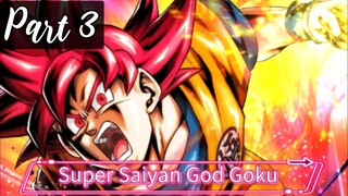 Coloring Super Saiyan God Goku (Part 3)