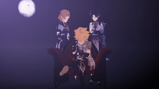【原神MMD】垩空魈的屋顶着火♨