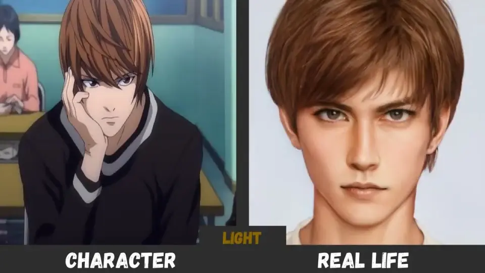 Death Note Characters in Real Life - Bilibili
