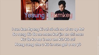 [Phiên âm tiếng Việt] CARPET - YESUNG (SUPER JUNIOR) & BUMKEY