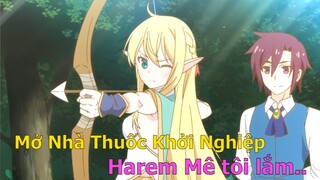 Tóm Tắt Anime Hay: Mở Nhà Thuốc Khởi Nghiệp Harem mê tôi lắm (P3) | Review Anime