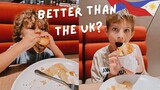 FAMILY TRY KENNY RODGERS ROASTERS IN THE PHILIPPINES *restaurants better than UK*