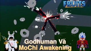 Roblox | Godhman (Superhuman ) Và Dough Awakening Combo Mạnh Nhất Blox Fruits Update 17 part 3