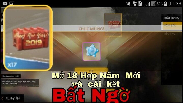 [ Official skt ] Free fire Mở 18 Hợp Năm  Mới  và cái kết bất ngờ