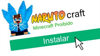 EU CRIEI MEU PRÓPRIO MINECRAFT NARUTO