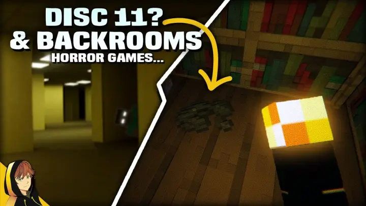 Minecraft HORROR & BEST BACKROOMS GAME on the internet...