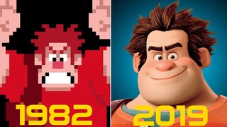 Evolution of Wreck-It-Ralph Games [1982-2019]