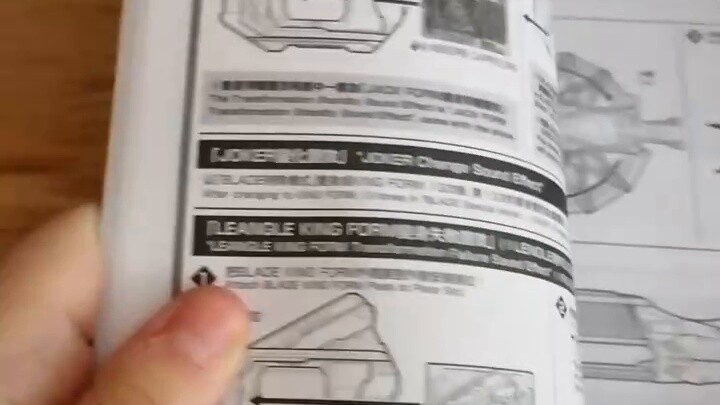 Hướng dẫn Tucao Kamen Rider Sword CSM