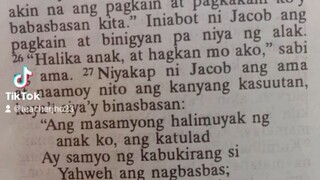 Pang Araw Araw na Talata.                               Genesis 27:25-29