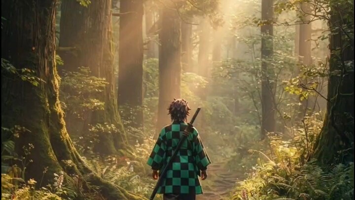 Tanjiro x Nature