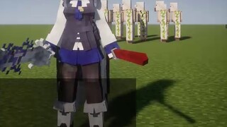 【Model Minecraft】 Produksi Texas Senyap