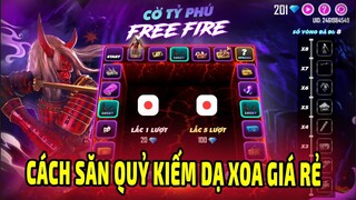 Test Cách Chơi Sự Kiện Cờ Tỷ Phú Free Fire Săn Quỷ Kiếm Dạ Xoa Rẻ Nhất Cần Bao Nhiêu KC || Free Fire