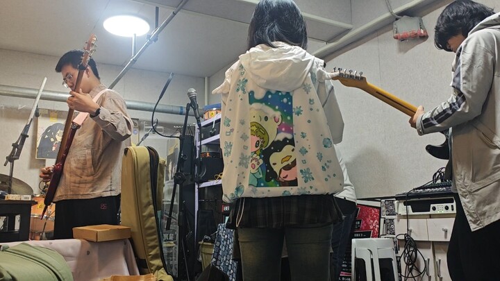 Latihan band Haruru - Yorushika (OP Frieren: Beyond Journey's End)