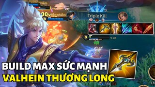 "VALHEIN THƯƠNG LONGINUS SỨC MẠNH TỐI ĐA CHO MỘT AD MẠNH TỪ ĐẦU ĐẾN CUỐI" Khỏi Phải Lên Cả Tank