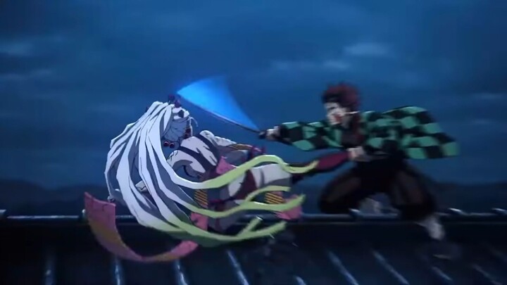 Tanjiro vs Daki DM