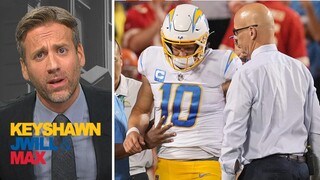 Max Kellerman: Chargers quarterback Justin Herbert 'didn't want to quit on team' in 38-10 home loss