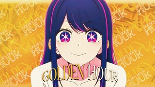 Oshi no Ko Golden Hour - [AMV/EDIT] 4K!