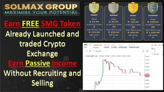 Earning Passive and legit listed FREE Token I How to earn in Solmax