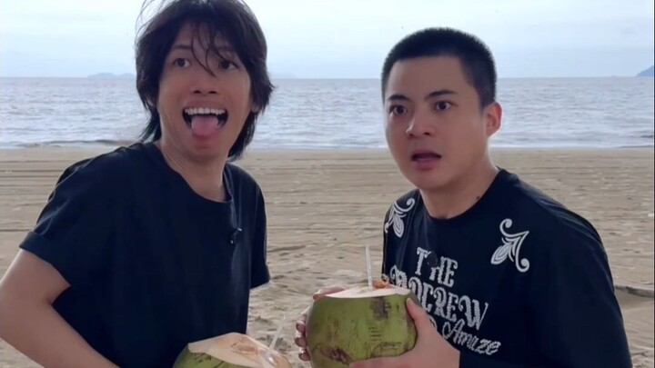 Taking My Bro to the Beach for Fun