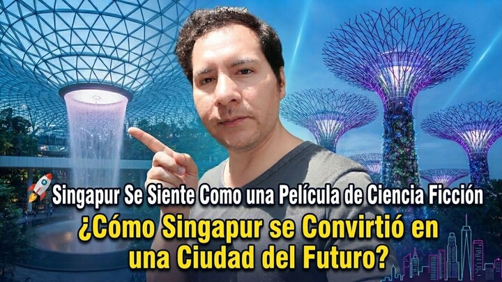 Superárboles, F1 y rascacielos: Así es Singapur 🌳🏎️🏛️ Del aeropuerto al cielo: Singapur en 4K 🇸