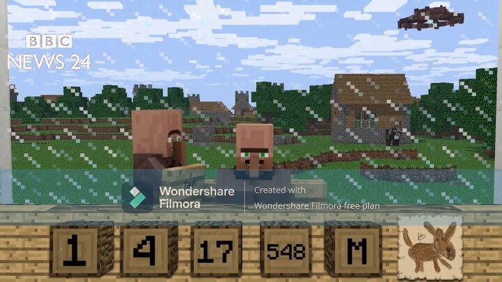 Villager News on BBC News 24