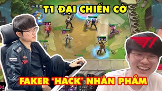 T1 ĐẠI CHIẾN ĐẤU TRƯỜNG CHÂN LÝ - CHỦ TỊCH FAKER "HACK" NHÂN PHẨM TOP 1