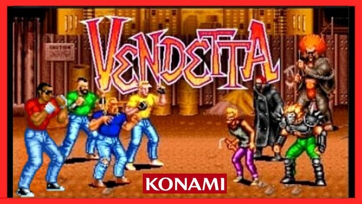 VENDETTA / Crime Fighters ll de 1991 - O beat em up dos FLIPERAMAS muito a frente de seu tempo !