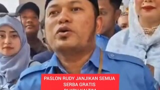 PASLON RUDY JANJIKAN SEMUA SERBA GRATIS JIKA TERPILIH DI KALTIM